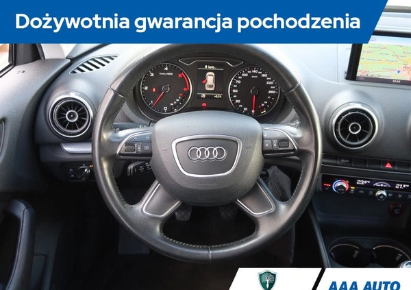 Audi A3 cena 52000 przebieg: 166960, rok produkcji 2014 z Ruciane-Nida małe 277